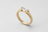 Marquise Diamond Solitaire | Yellow Gold