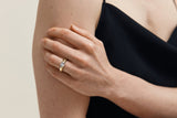 OVAL DIAMOND SOLITAIRE | YELLOW GOLD