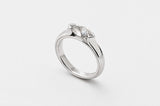 MARQUISE DIAMOND SOLITAIRE | 19K WHITE GOLD