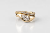 PEAR DIAMOND SOLITAIRE | YELLOW GOLD